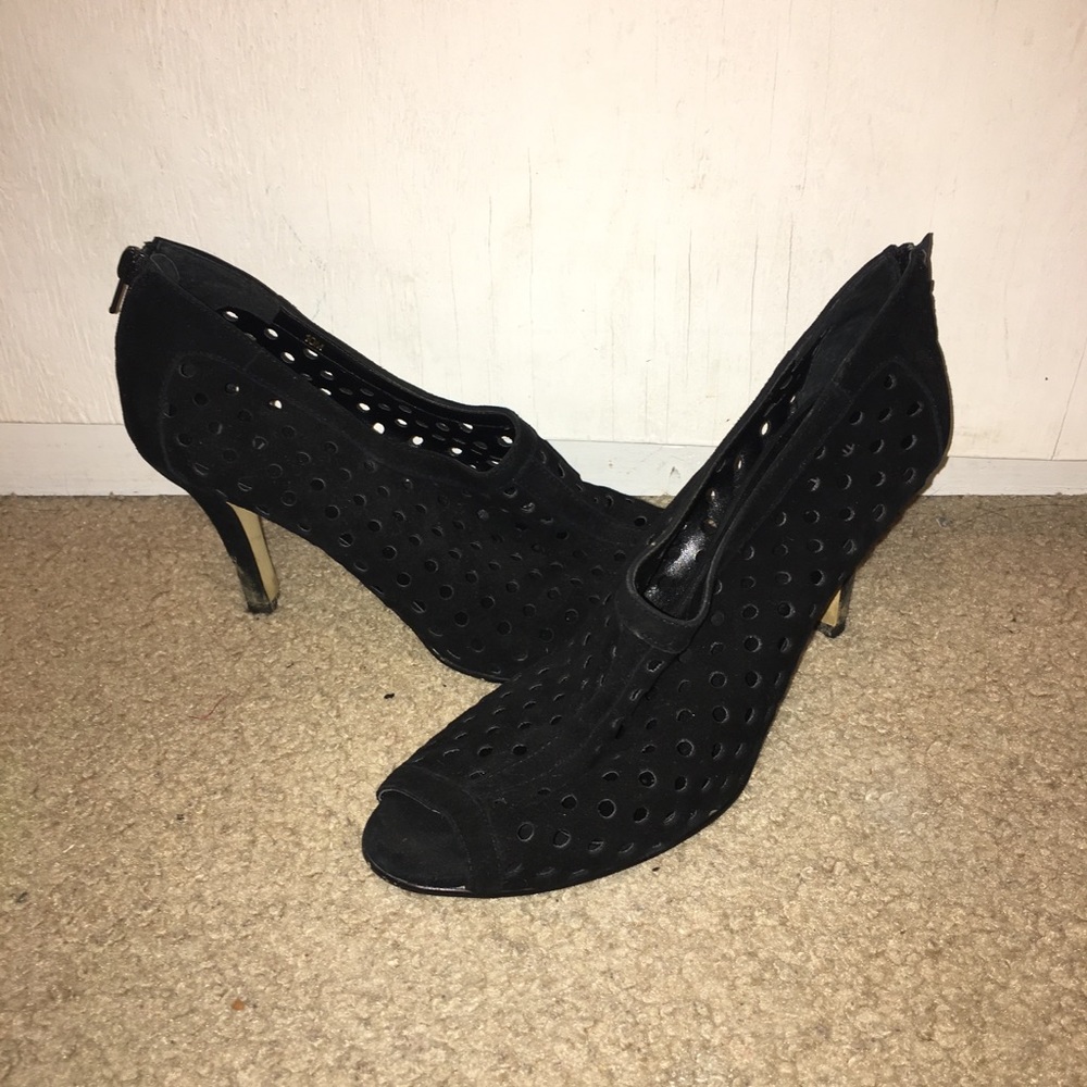 black heels